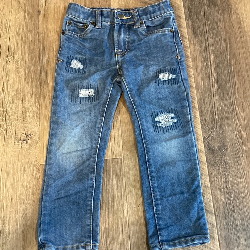 Size 5 Lucky Brand Billy Straight Jeans